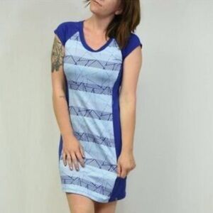 Title Nine Dress Purple Blue Hiking Outdoor Activewear Size Small